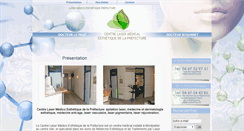 Desktop Screenshot of laser-medico-esthetique-prefecture.com