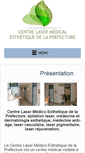 Mobile Screenshot of laser-medico-esthetique-prefecture.com